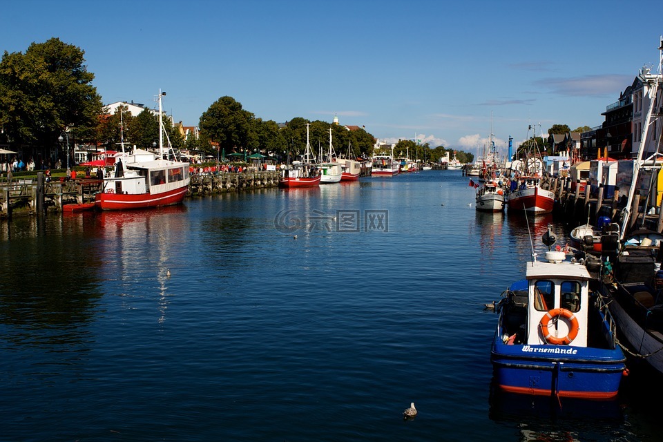 warnemünde,波罗的海,旧电源