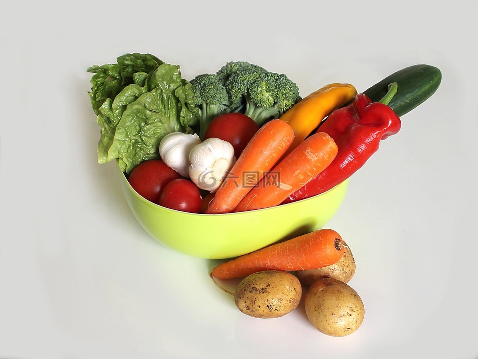 蔬菜,绿色,食品