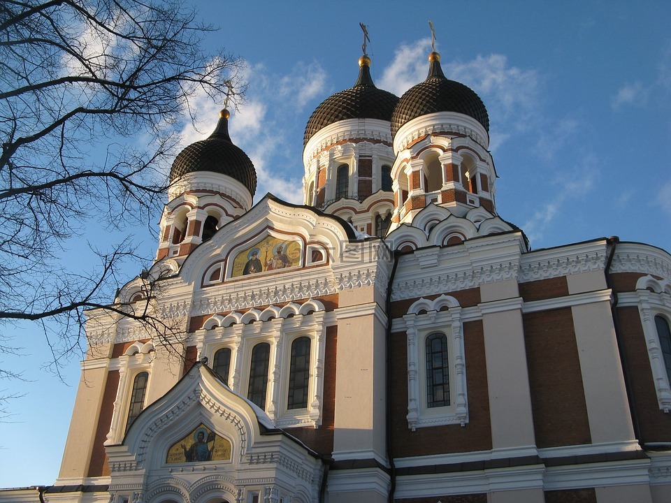教堂,俄罗斯,正统