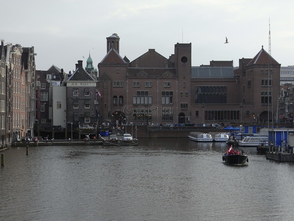 阿姆斯特丹,城市,海港