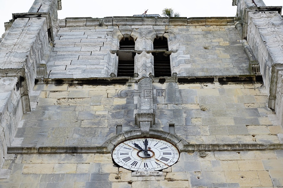 时钟,教会,勒阿弗尔