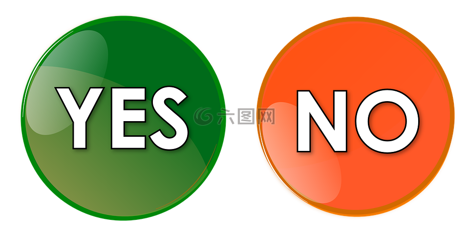是,无,按钮