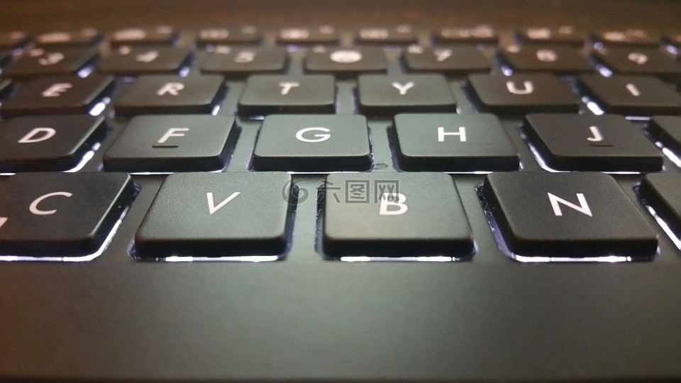 键盘,技术,电子