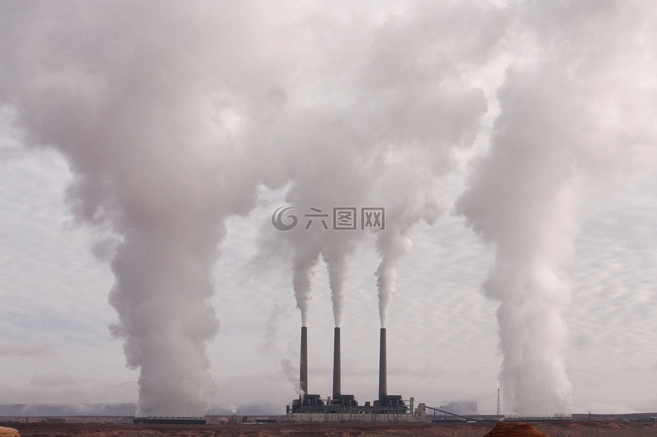 污染,工厂,业