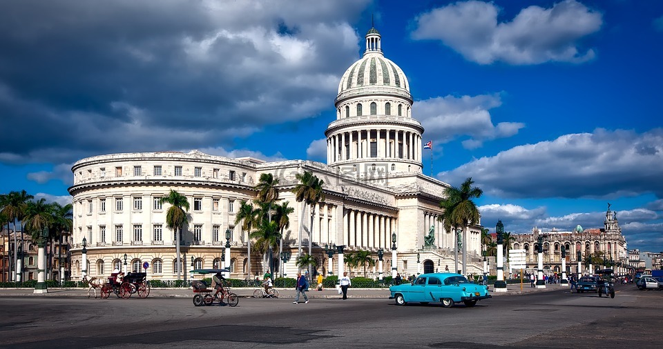 哈瓦那,古巴,国会大厦