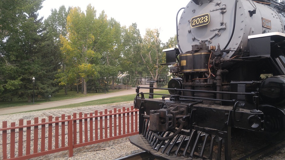火车,户外,文化遗产公园