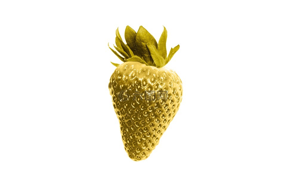 金色的草莓 草莓 黄金高清图库素材免费下载 图片编号 六图网