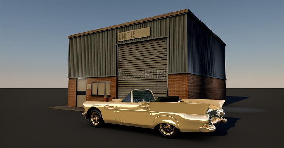 雷鸟,福特,oldtimer