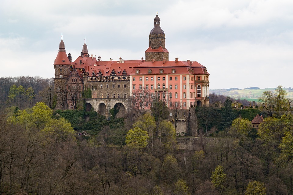 książ,城堡,波兰