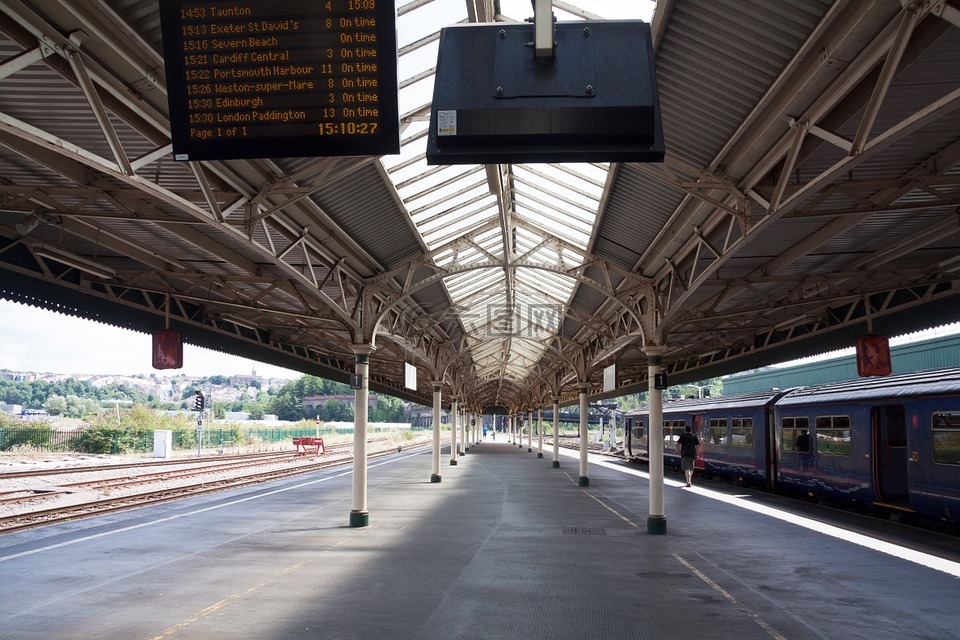 火车站,布里斯托尔,英格兰