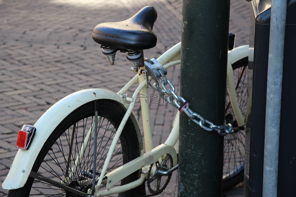 自行车,锁,自行车锁