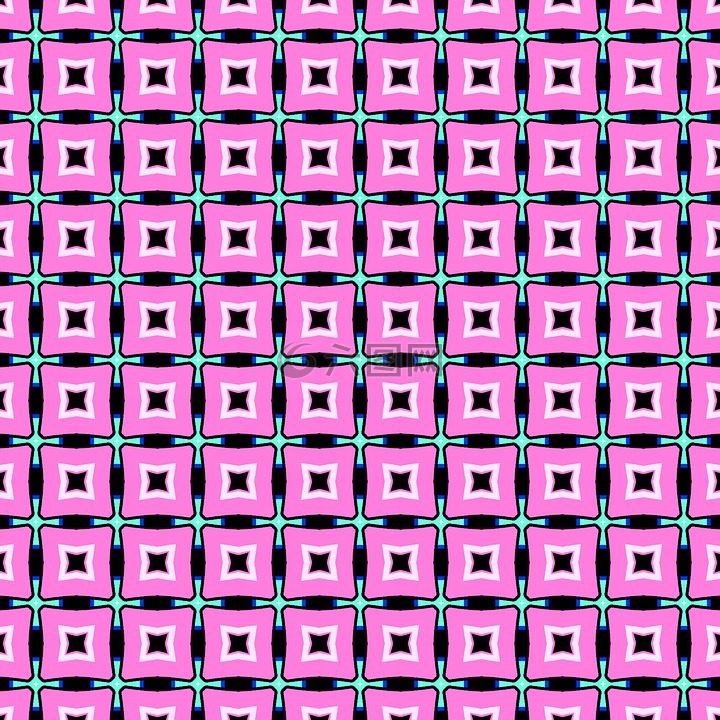 模式,粉红色的正方形,广场