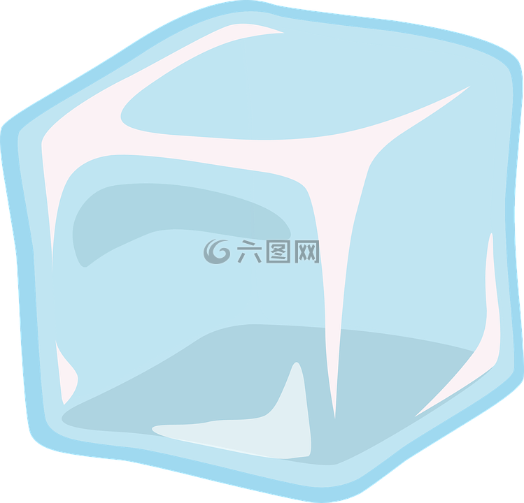 冰,立方体,透明