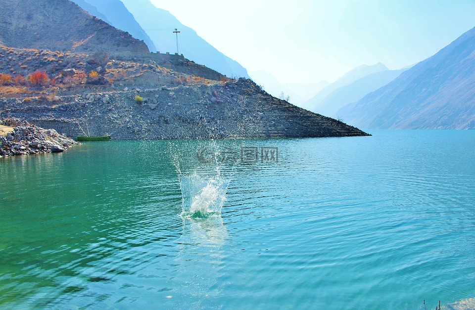 satpara湖,巴基斯坦,斯卡