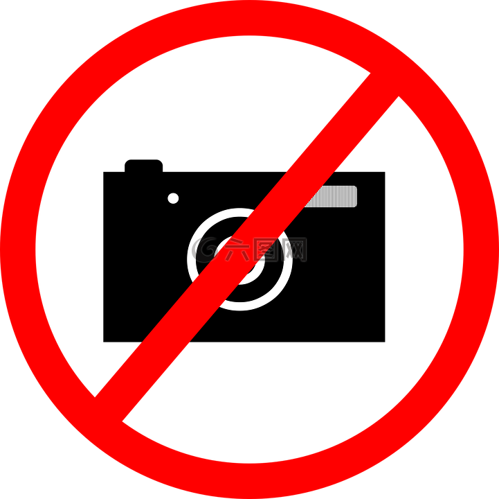 请勿照相。,禁止拍照,符号