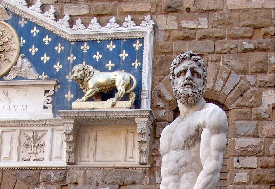 雕像,大力神,意大利