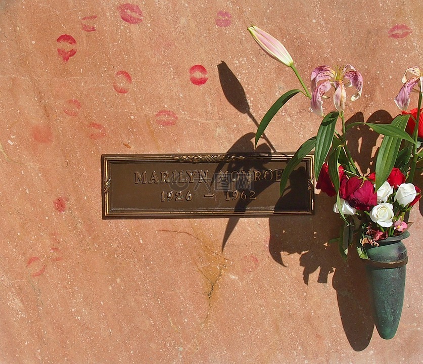 玛丽莲梦露,坟墓,洛杉矶