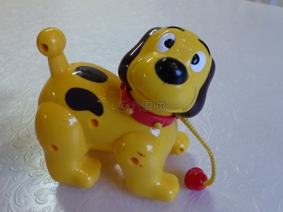 玩具,狗,黄色
