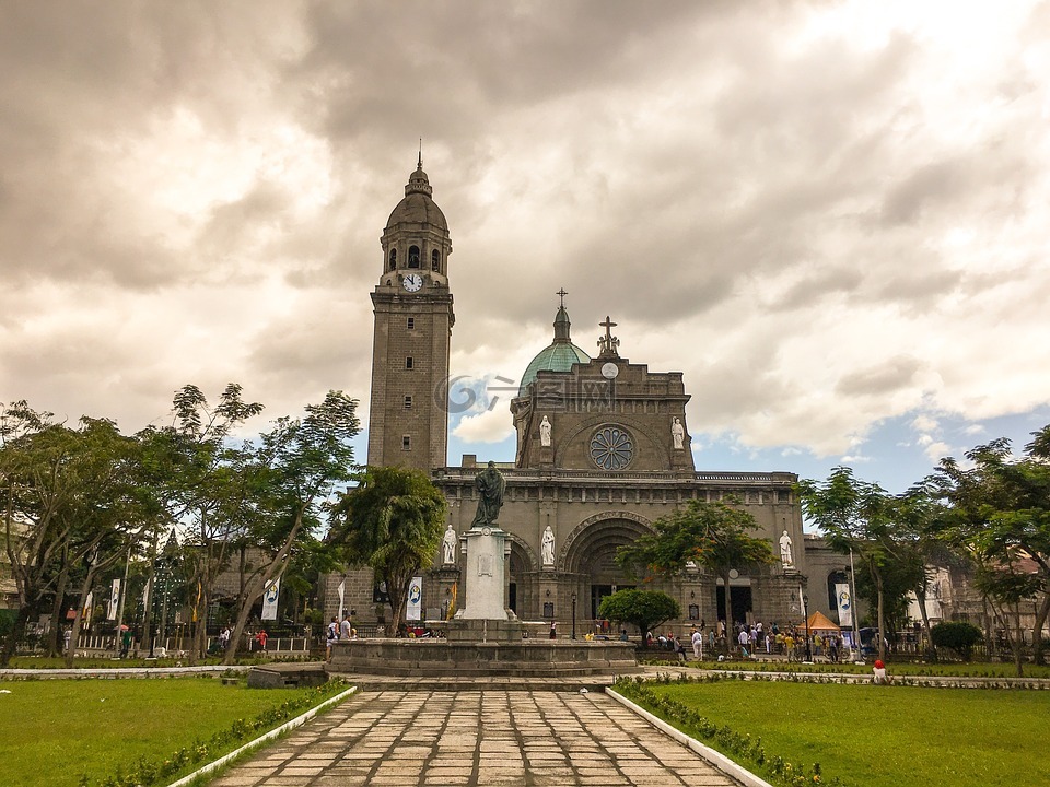 菲律宾共和国,马尼拉,大教堂