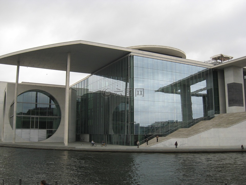 柏林,联邦议院,玻璃