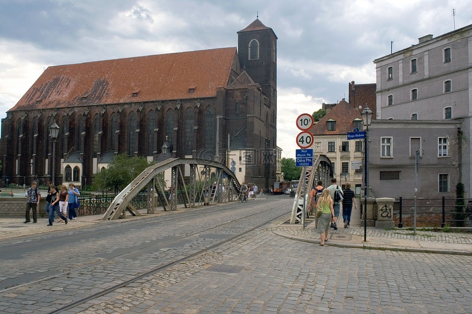 弗罗茨瓦夫,教会,历史悠久的老镇