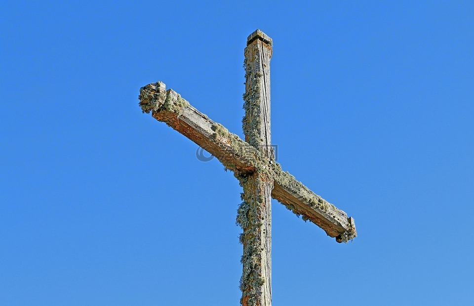 木制十字架,符号,宗教