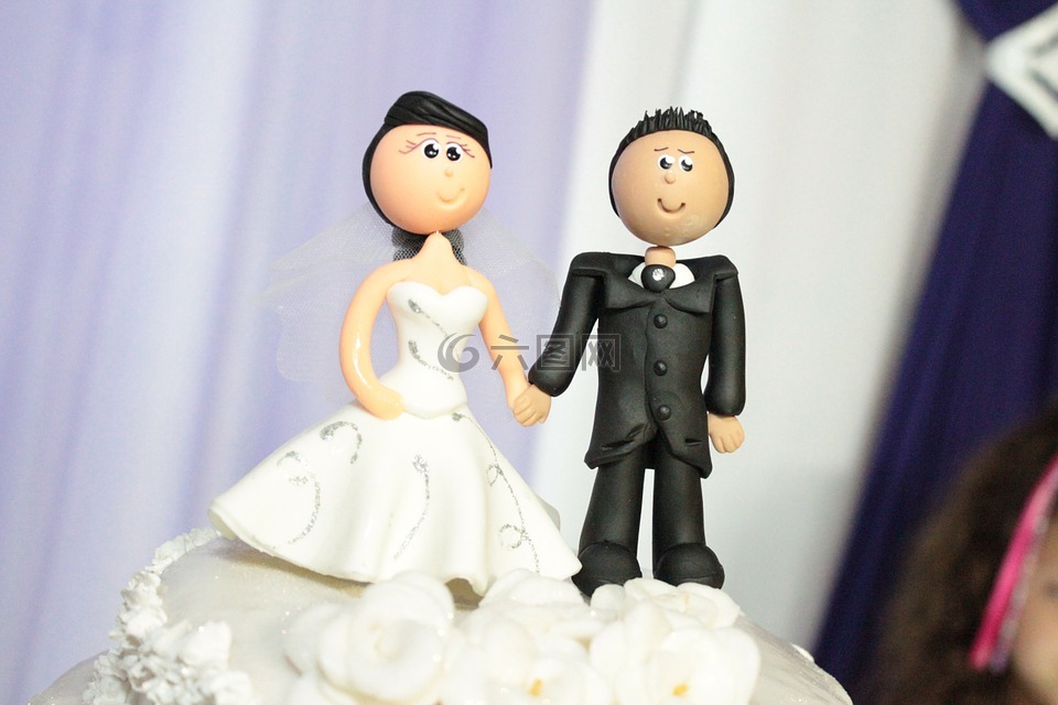 结婚婚礼蛋糕装饰,装饰,婚姻