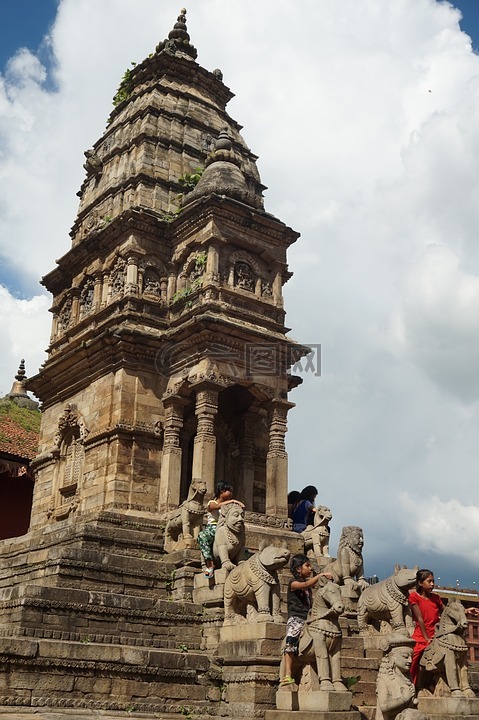古建筑,尼泊尔,坦普尔