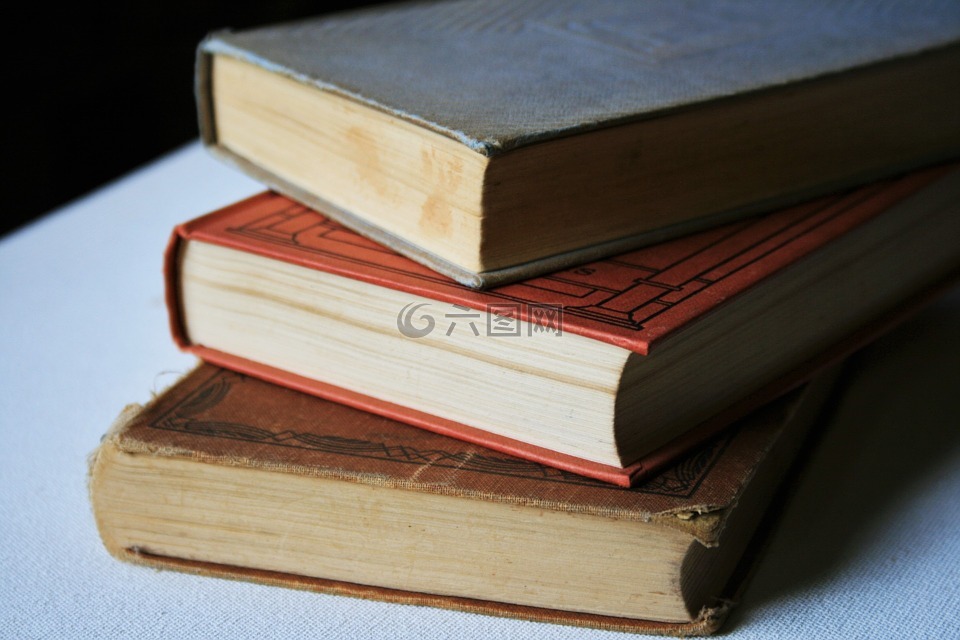 书籍,老,旧