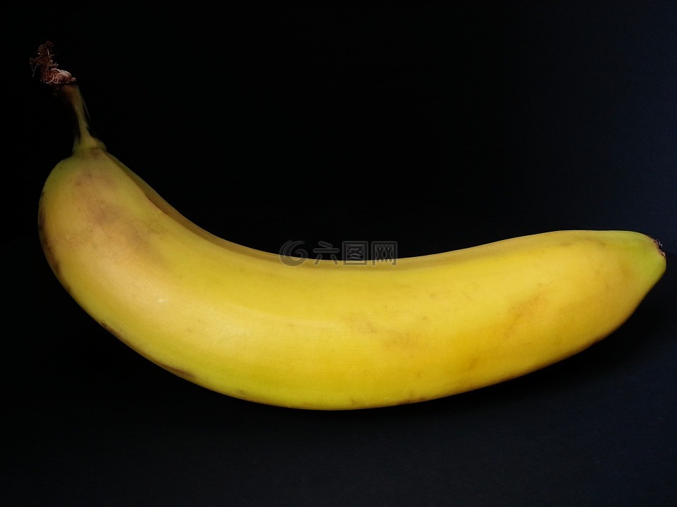 香蕉,水果,素