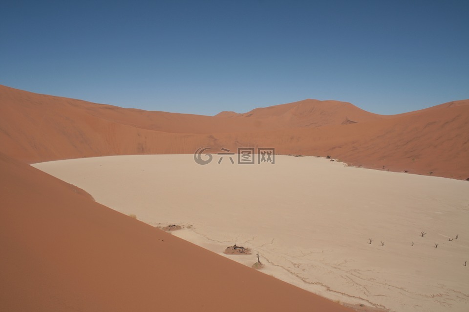 沙漠,沙,景观
