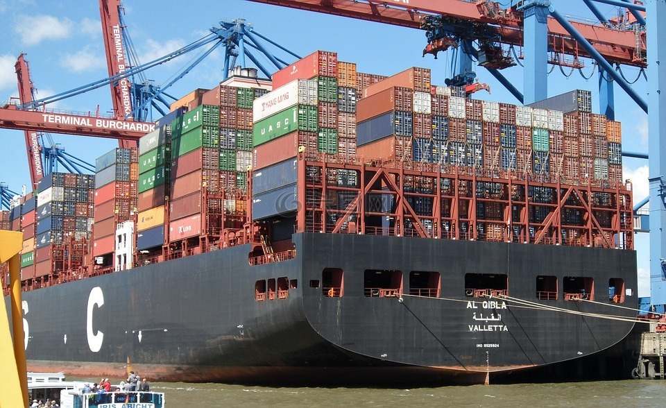 集装箱船,货物贸易,集装箱装卸