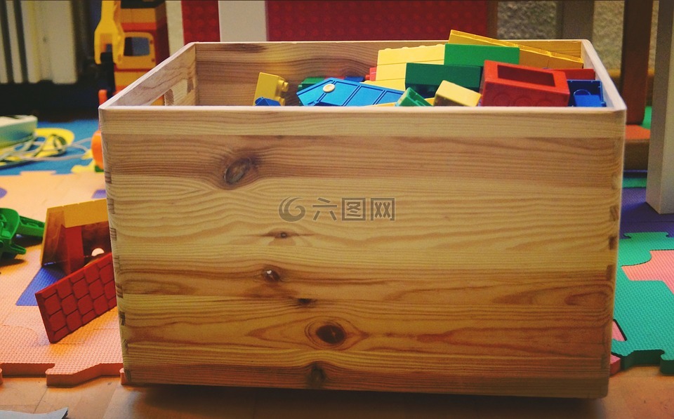 玩具箱,玩具,播放