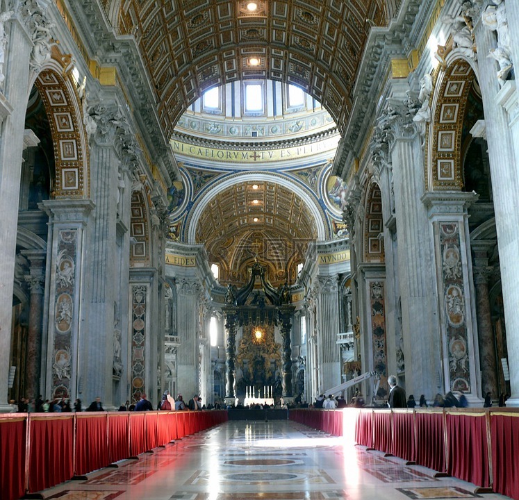 梵蒂冈,圣彼得大教堂,罗马