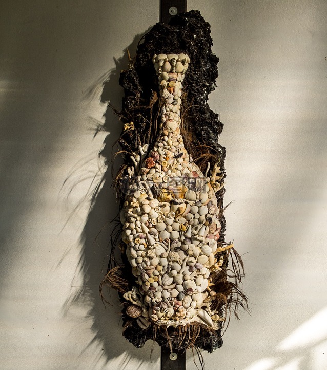 壳图片,花瓶,艺术