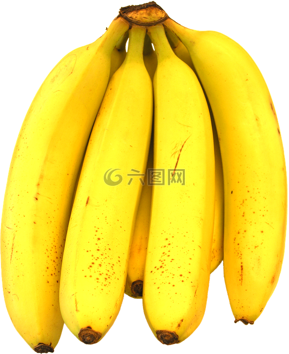 香蕉,成熟,束