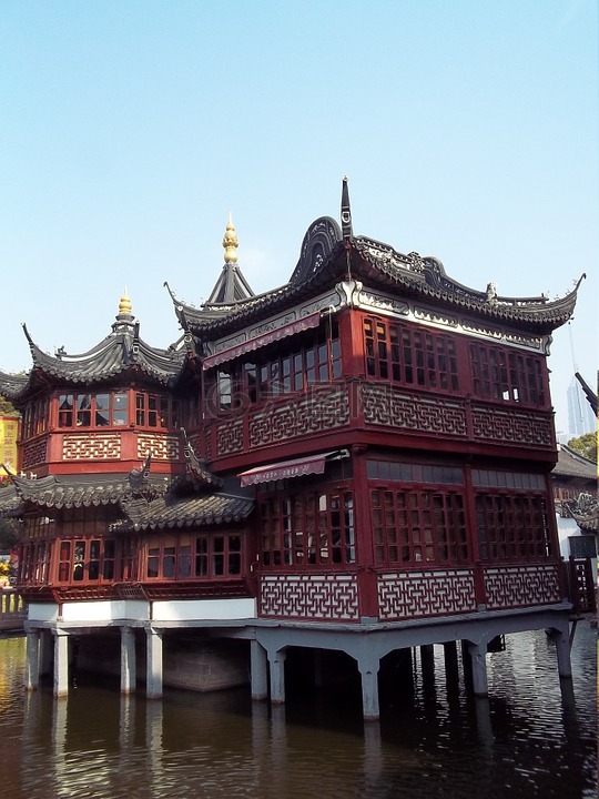 上海,旧城,建筑