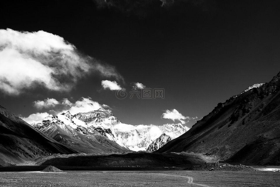 摄影,西藏,珠峰