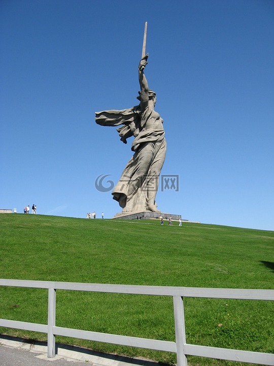 马马耶夫库尔干,母亲祖国,雕塑