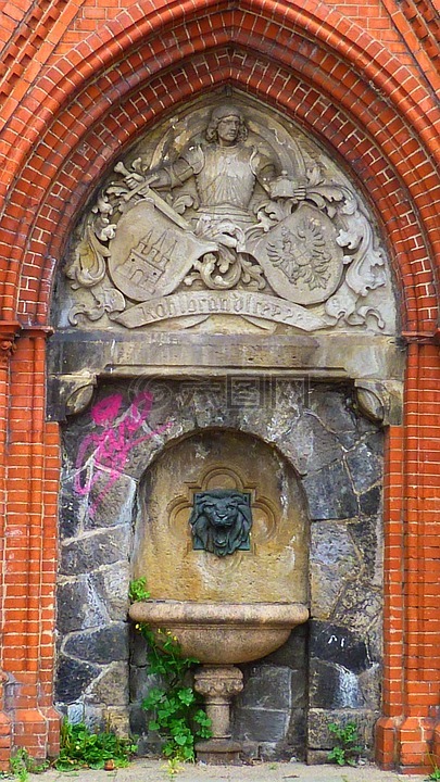 喷泉,汉堡,圣保利
