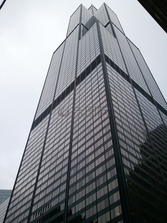 芝加哥,西尔斯大厦,威利斯塔