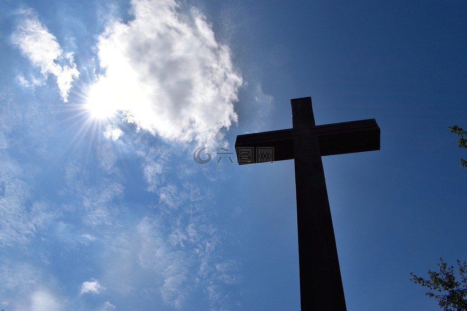 基督教的十字架,天堂,复活