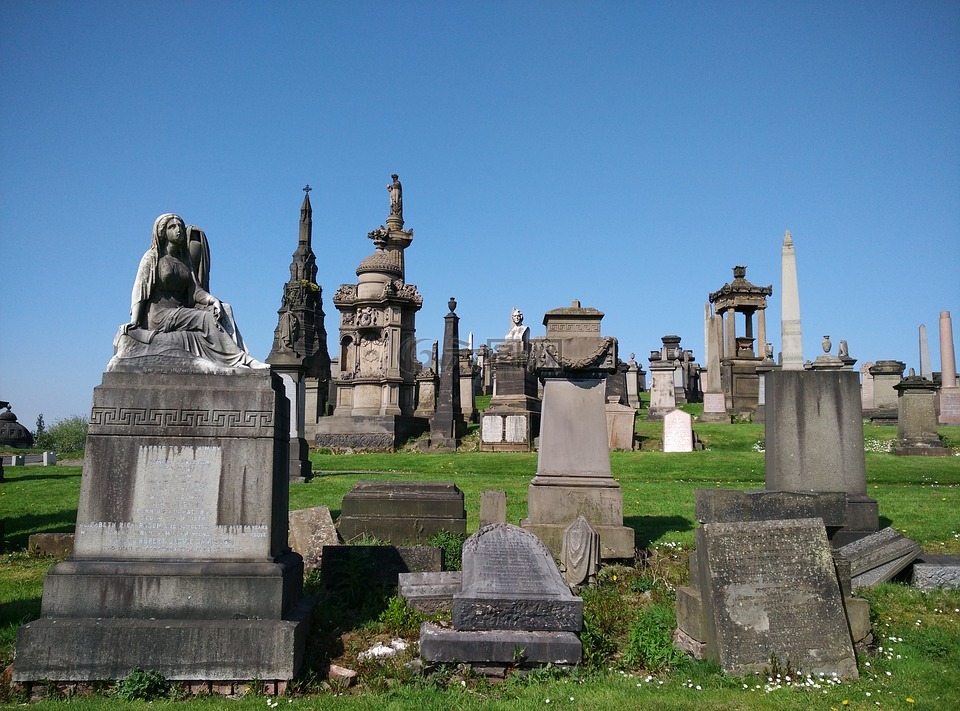 坟场,格拉斯哥,墓地