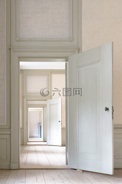 在室内,门,房子