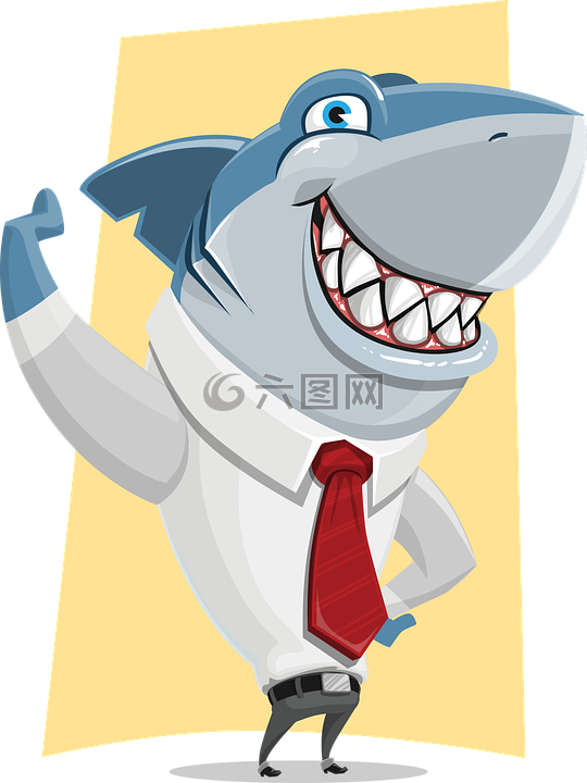 鲨鱼,业务,企业