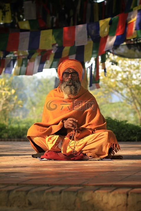 牧师,祈祷,印度