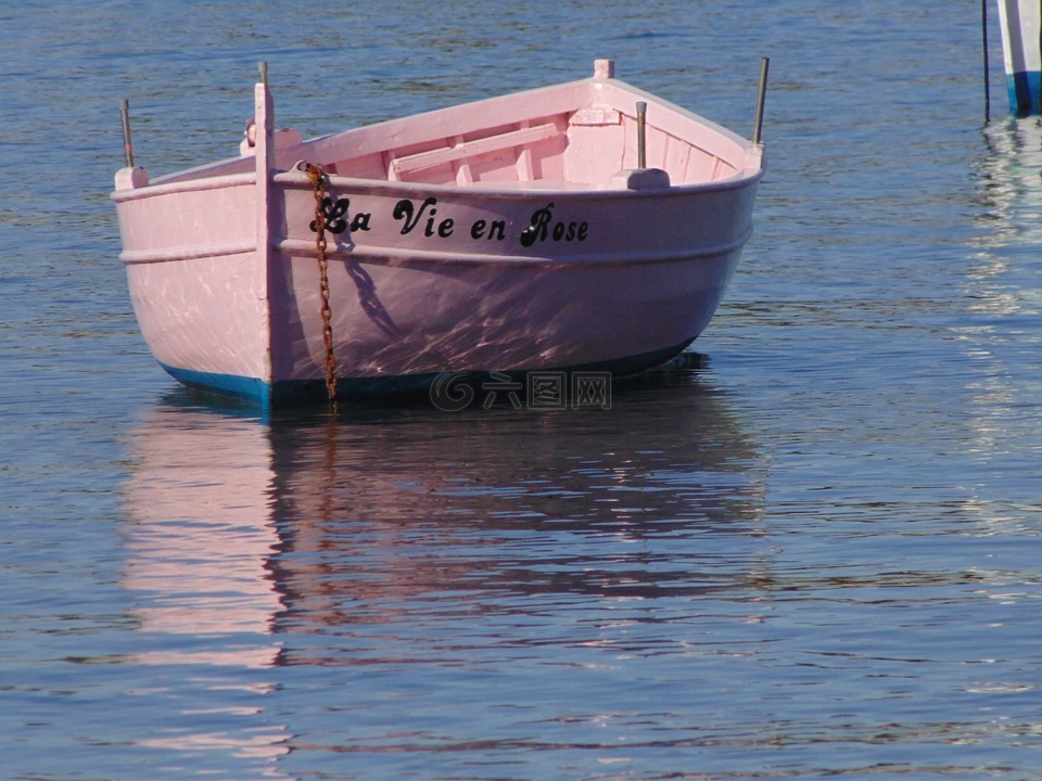 小船,锋利的méditerraneen,安提布岬