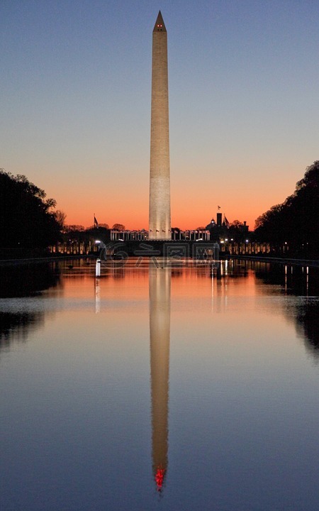 日出,华盛顿纪念碑,华盛顿特区