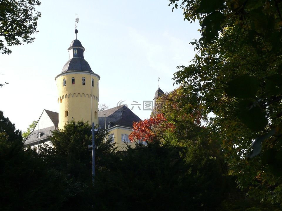 城堡,特洪堡,德国