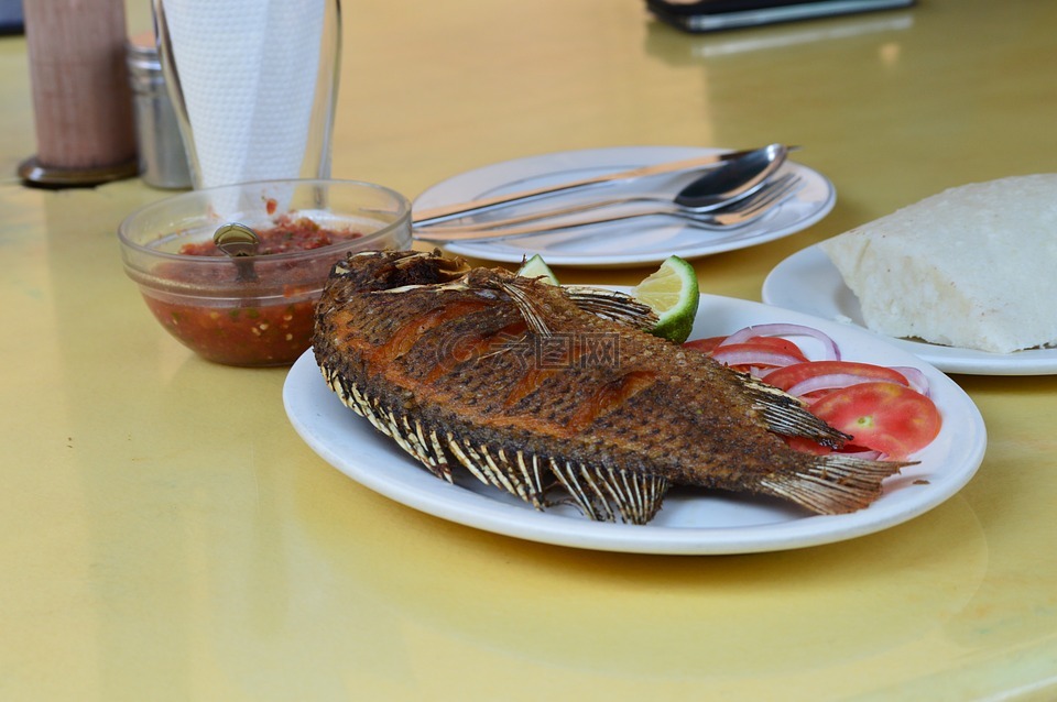 油炸鱼,肯尼亚的食物,内罗毕的餐厅